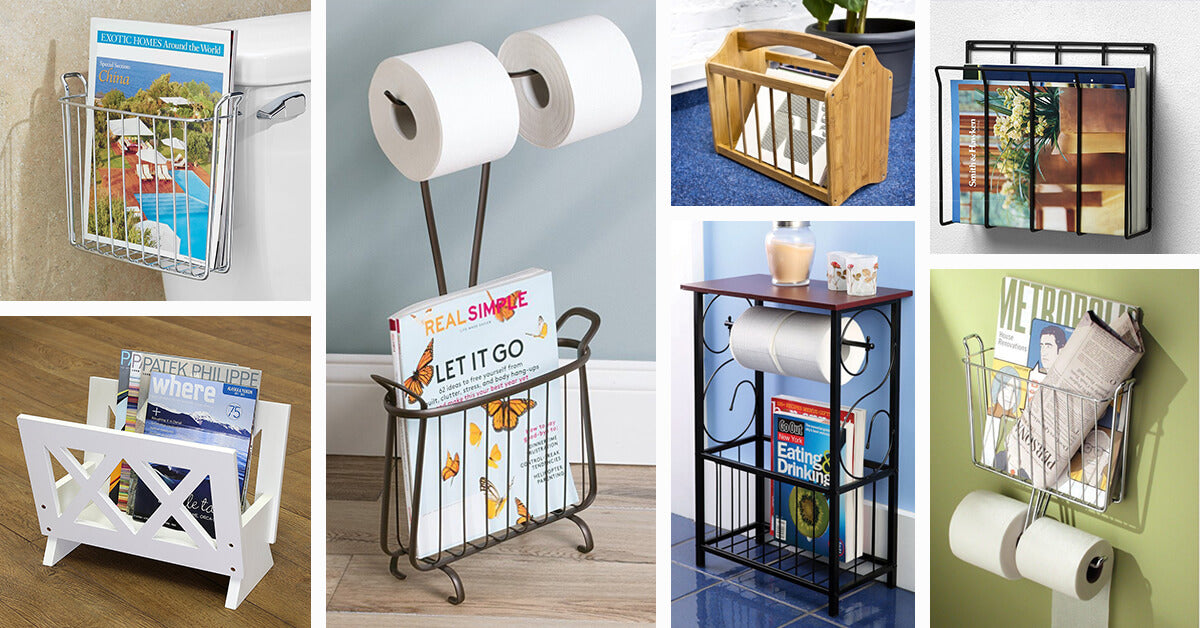 Elegant Bathroom Magazine Rack Small Bathroom Ideas: Make Your
