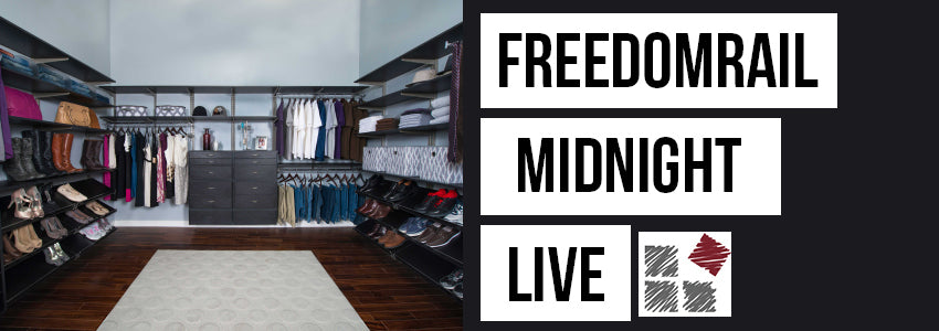 freedomRail Midnight Live Laminate Collection