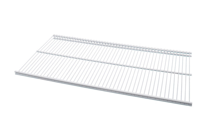 freedomRail 9 Inch Profile Wire Shelving - White