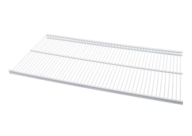 freedomRail 16 Inch Profile Wire Shelving - White