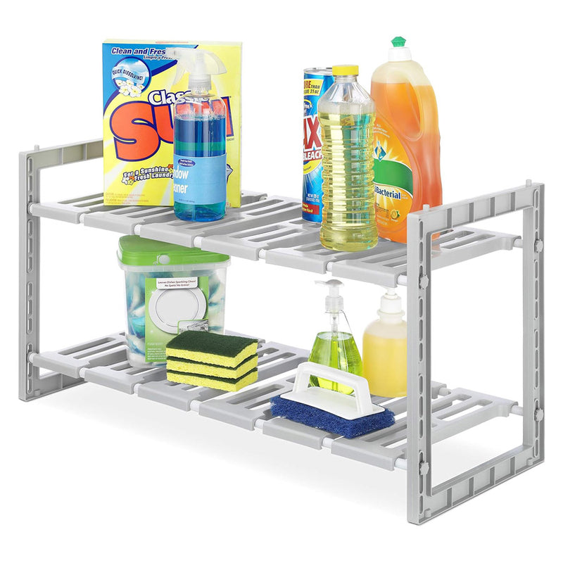 Two Tier Under Sink Shelves