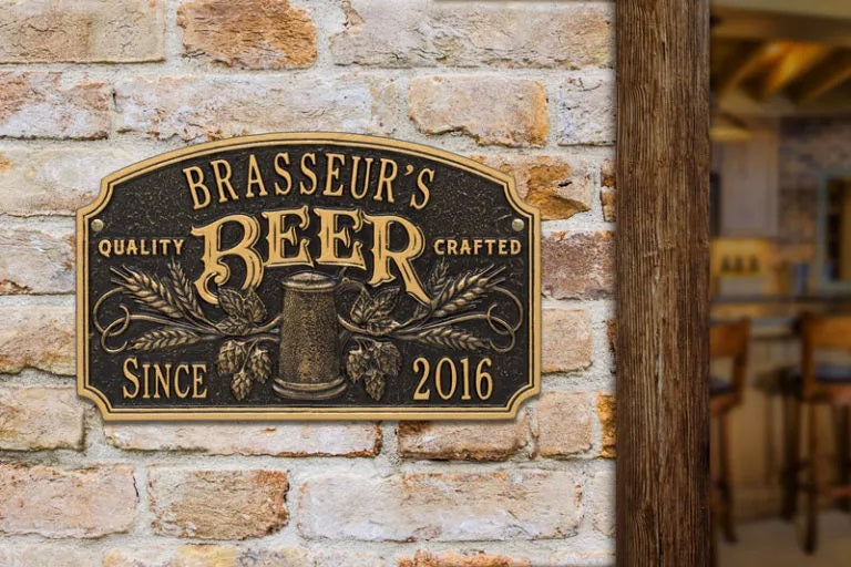 Arch Personalized Beer Sign