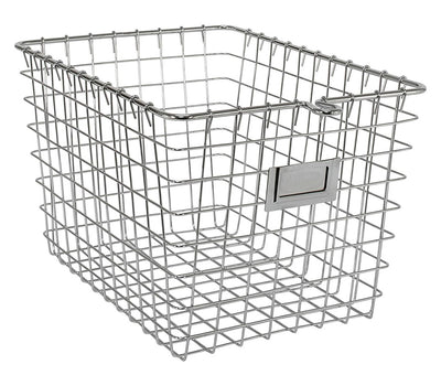 Chrome Wire Locker Storage Basket