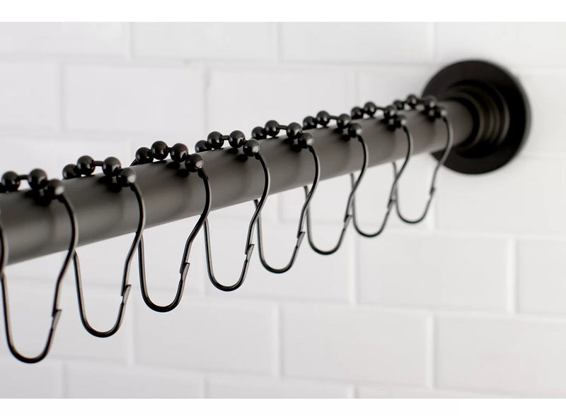 Roller Shower Curtain Rings - Bronze
