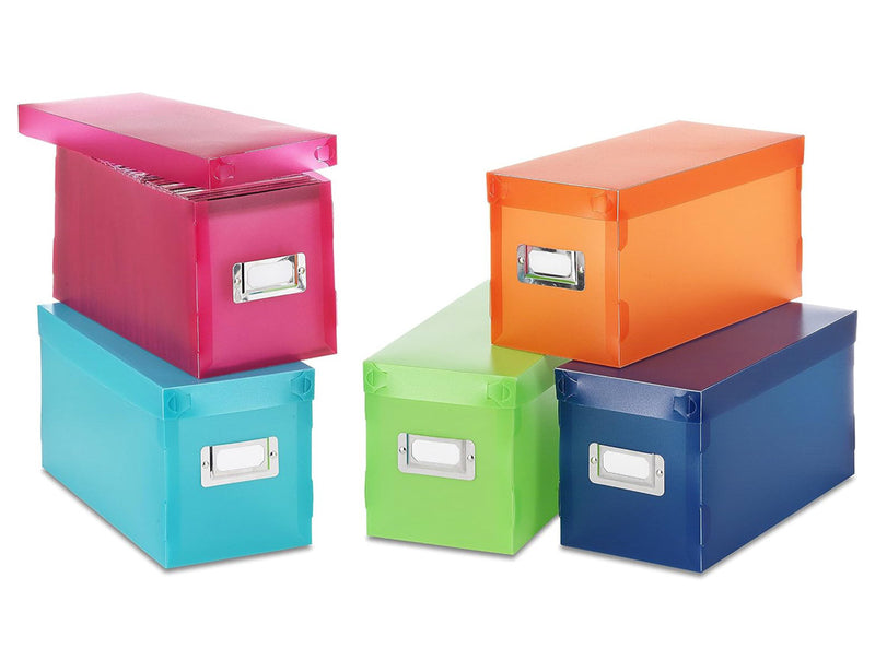 Colorful Plastic CD Boxes