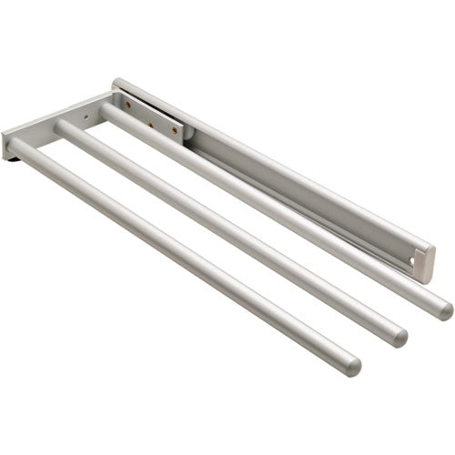 Pull Out Towel Rack - Silver