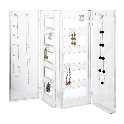 Acrylic Folding Earring and Necklace Holder
