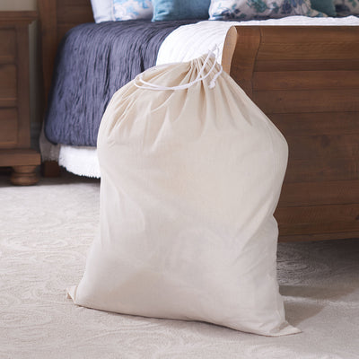 Cotton Drawstring Laundry Bag