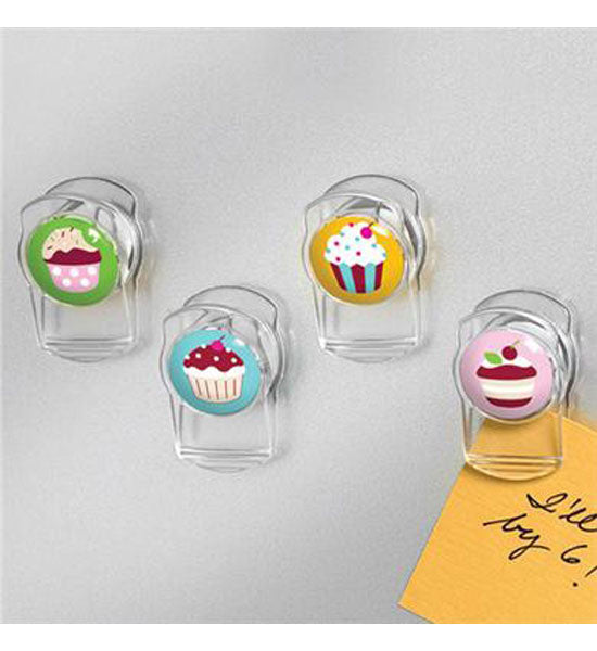 Cupcake Magnetic Clips
