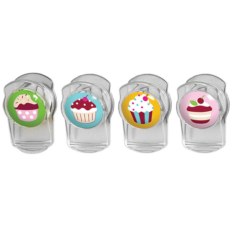 Cupcake Magnetic Clips