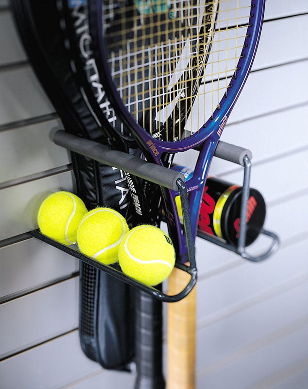 Garage Grid and StoreWall Racquet Holder Rack