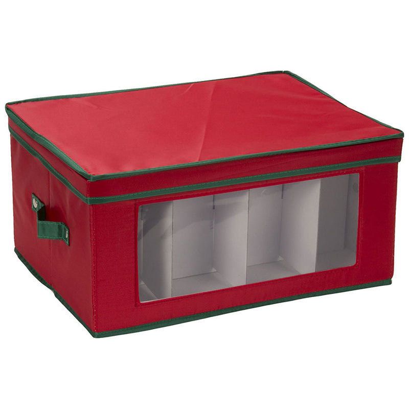 Holiday Wine Glass Storage Box