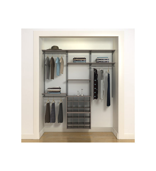 freedomRail Ladies Closet with Shoe Cubbies