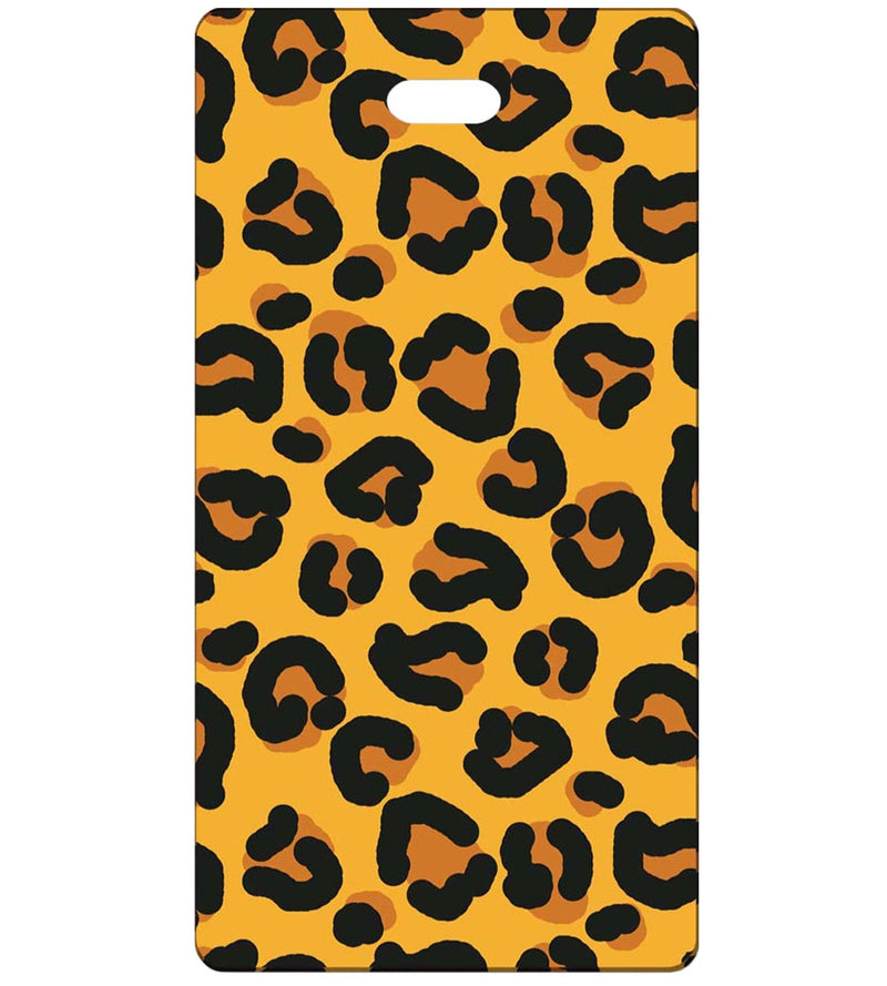 Leopard Print Luggage Tag