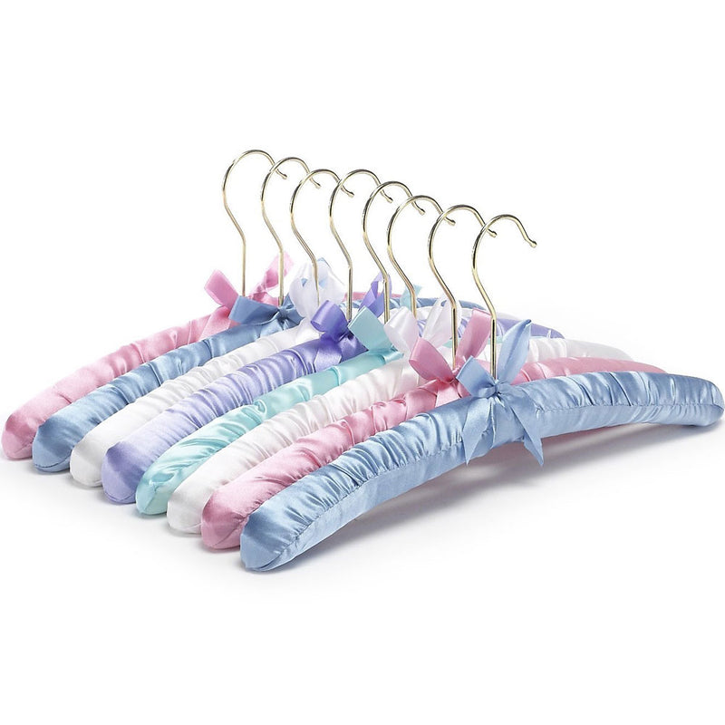Satin Padded Hangers - Pastels