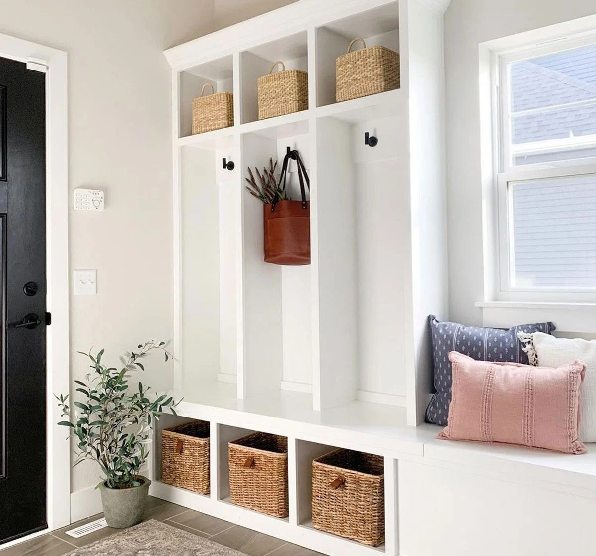 Entryway Wall Storage