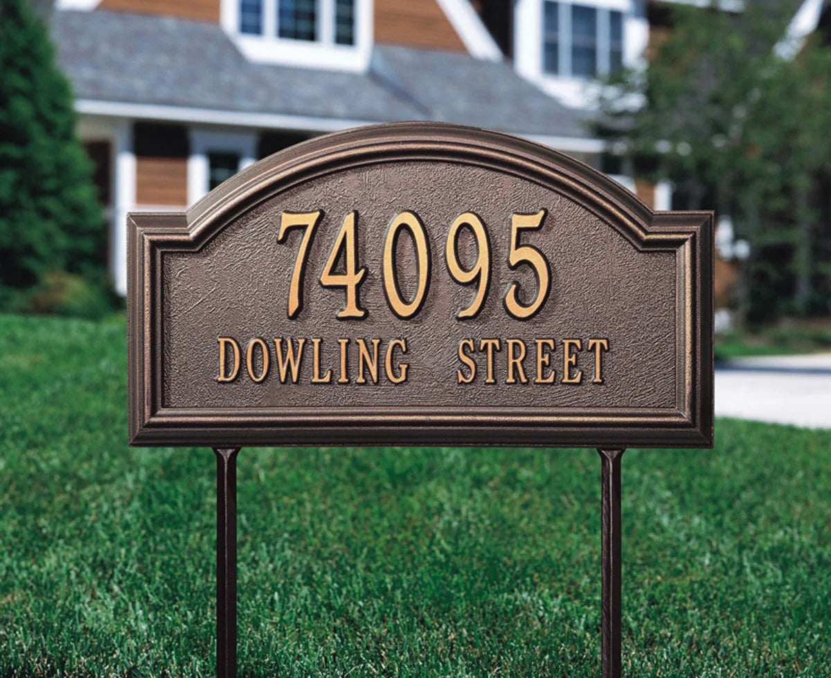 Lawn Address Plaques