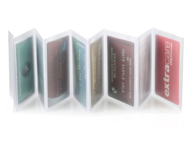 Clear Plastic Wallet Windows - Tri-Fold Accordion – Organize-It
