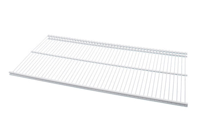 freedomRail 16 Inch Profile Wire Shelving - White