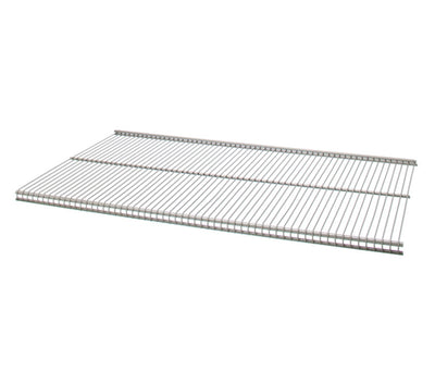 freedomRail 16 Inch Profile Wire Shelving - Nickel