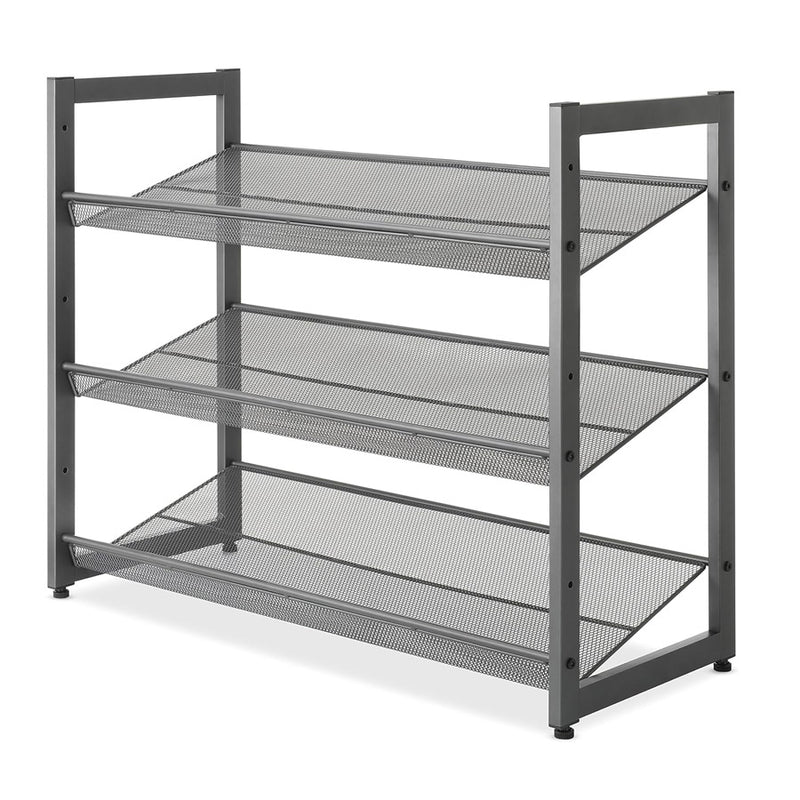 3-Tier Closet Shelf - Gunmetal