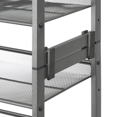 3-Tier Closet Shelf - Gunmetal