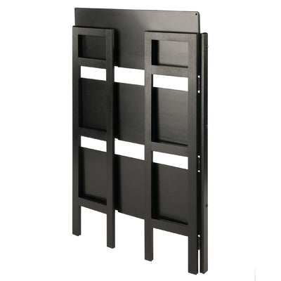 Three-Tier Folding Display Shelf - Black