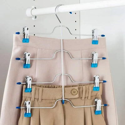 Four Tier Non-Slip Trouser Hanger