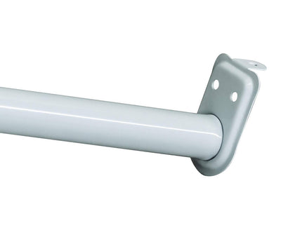 Adjustable Closet Rod - White