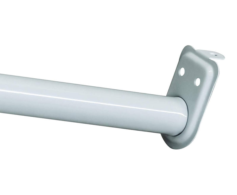 Adjustable Closet Rod - White