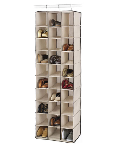 Canvas Hanging Shoe Cubbies