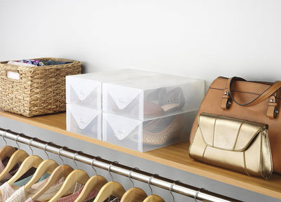 Clear Shoe Storage Box - Womens