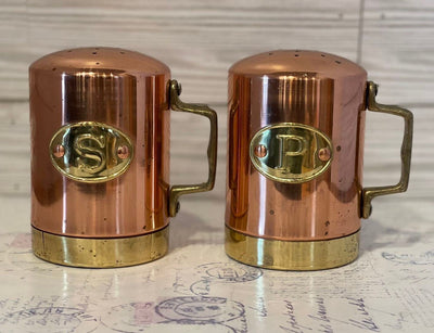 Salt and Pepper Shakers - Copper