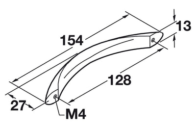 Curved Bow Handle