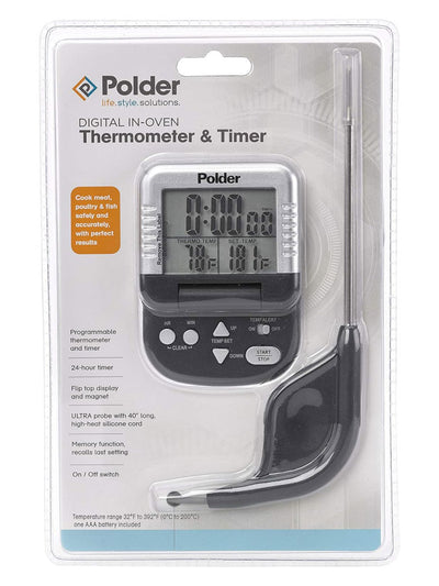 Digital Oven Thermometer with Timer