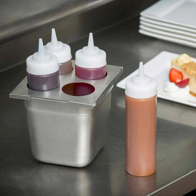 Diner Style Squeeze Dressing Dispenser