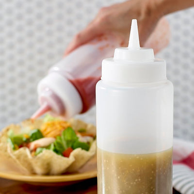 Diner Style Squeeze Dressing Dispenser