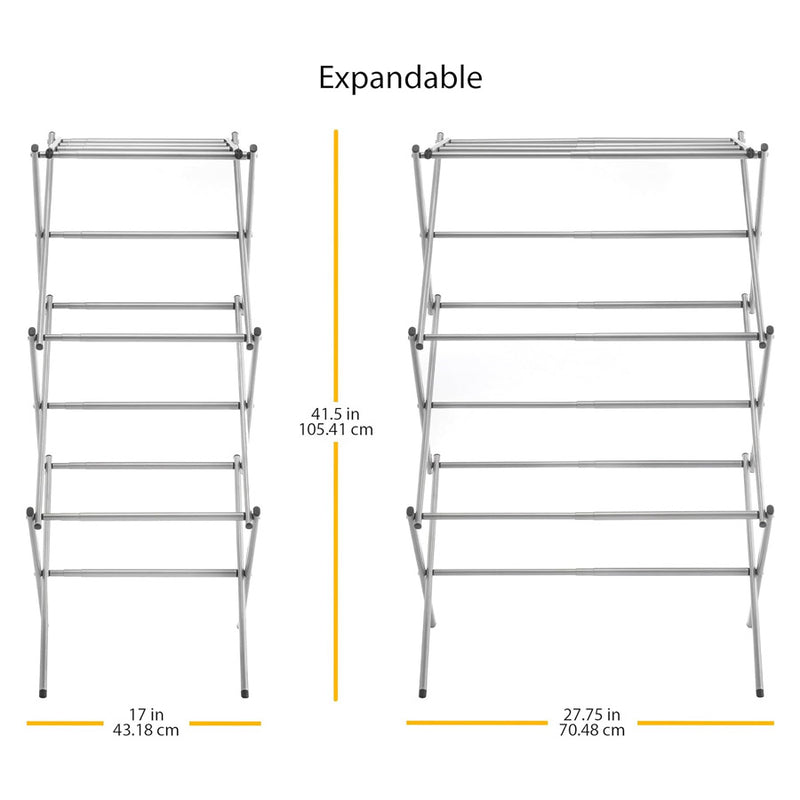 Collapsible - Extendable Laundry Drying Rack