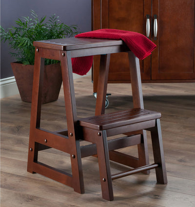 Wooden Folding Step Stool