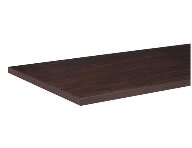 freedomRail 12 Inch Solid Shelf - Chocolate Pear