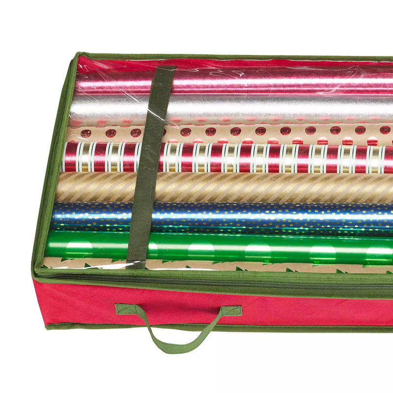 Gift Wrap Organizer - Red