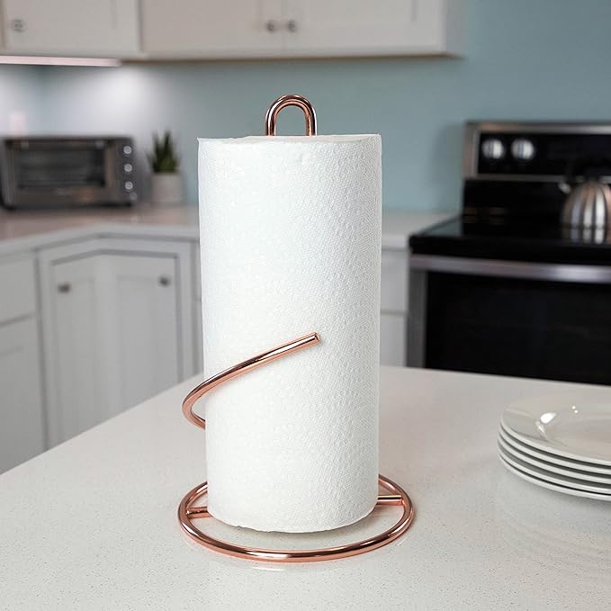 Jumbo Paper Towel Holder - Copper