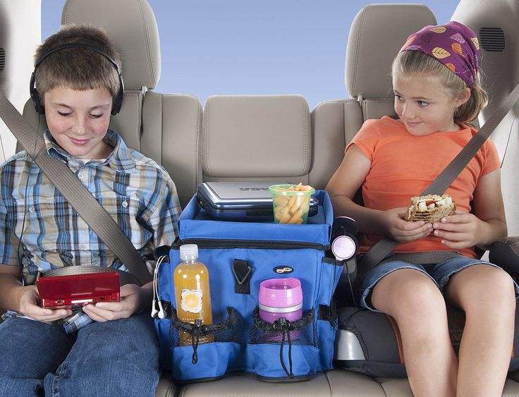 Kids Backseat Auto Organizer - Blue