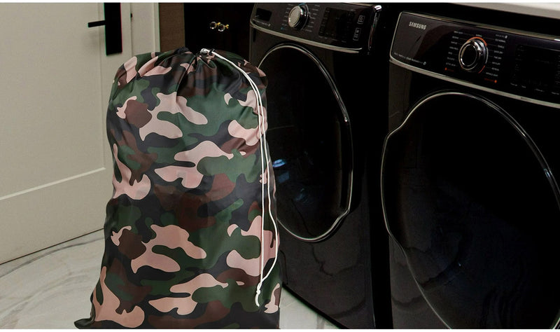 Large Laundry Bag - Camouflage