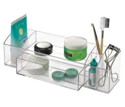 Acrylic Vanity Organizer with Drawer