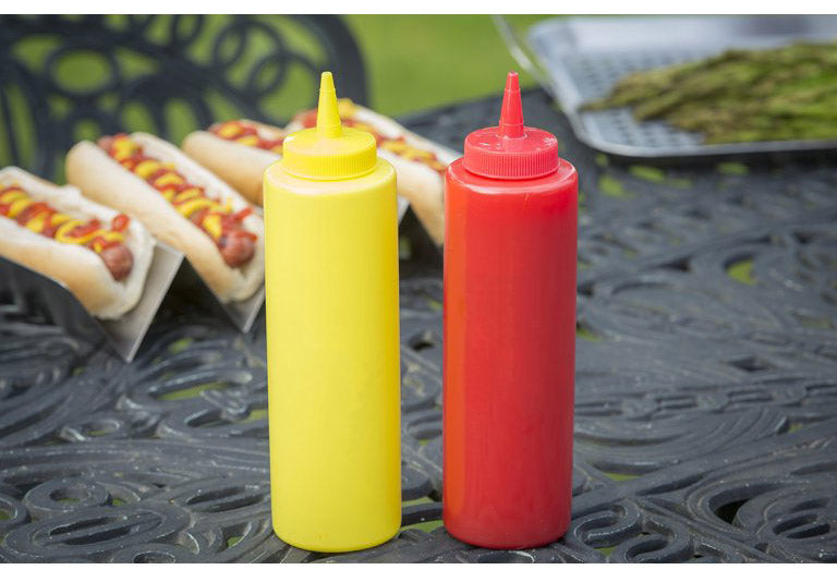 Diner Style Squeeze Mustard Dispenser