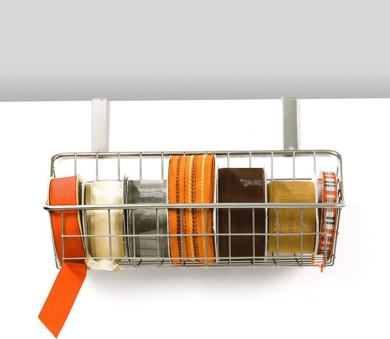 Over The Cabinet Wire Basket - Nickel