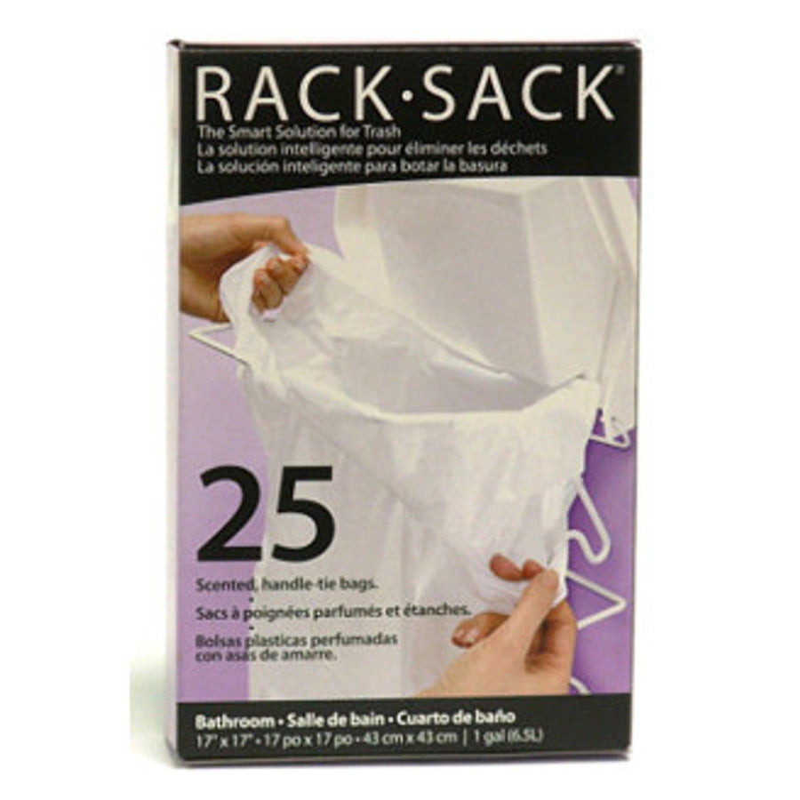 Pastic Rack Sack Rack Sack 1 Gallon Trash Bags - 25 Count – Organize-It