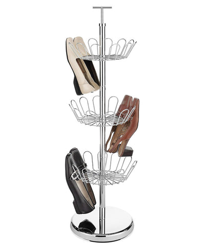 Shoe Carousel - Chrome