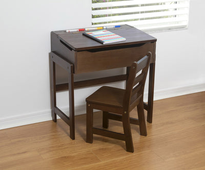 Kids Slanted Desk and Chair